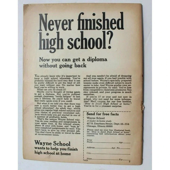 Vintage March 1973 Rock Scene Magazine Vol. 1 No. 1 - David Bowie - Picture 4 of 4